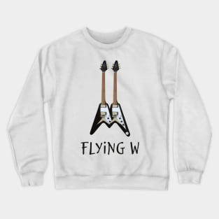 Flying W Electric Guitar Crewneck Sweatshirt